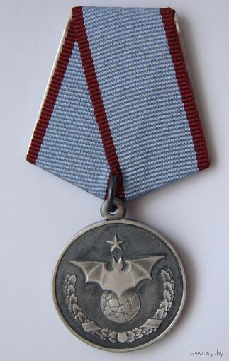 Медаль. Военная разведка. 899 ОРСпН. ВДВ. Воздушно-десантные войска. Посеребрение.