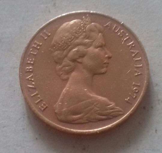 2 цента, Австралия 1974 г.
