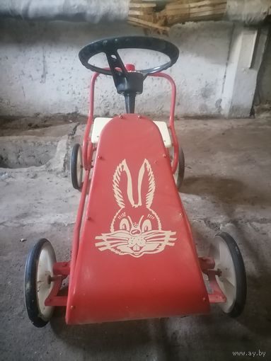 Карт детский пидальный из ссср