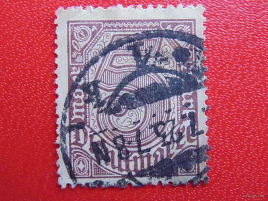 Германия. Рейх 1920 г. Служебная.
