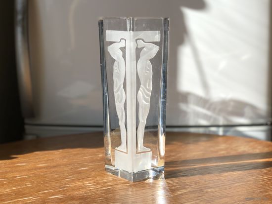 Ваза Атланты ЛЗХС Хрусталь 24x8cm