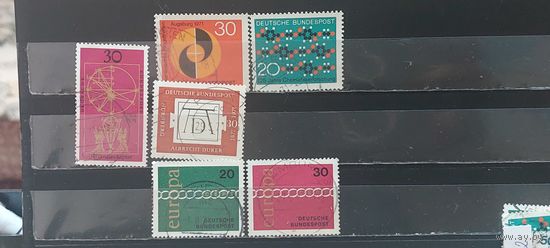 РАСПРОДАЖА ГЕРМАНИЯ 1971г. Полная серия. Гаш.