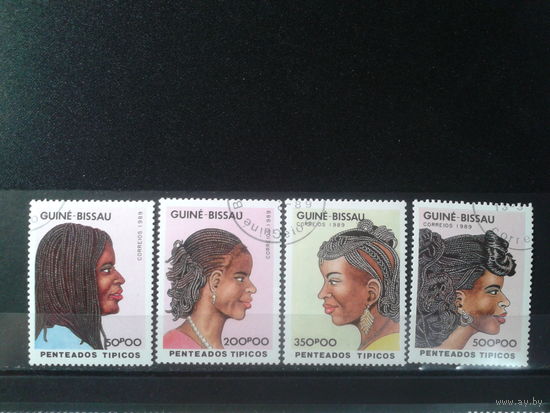 Гвинея Бисау, 1989. Женские прически
