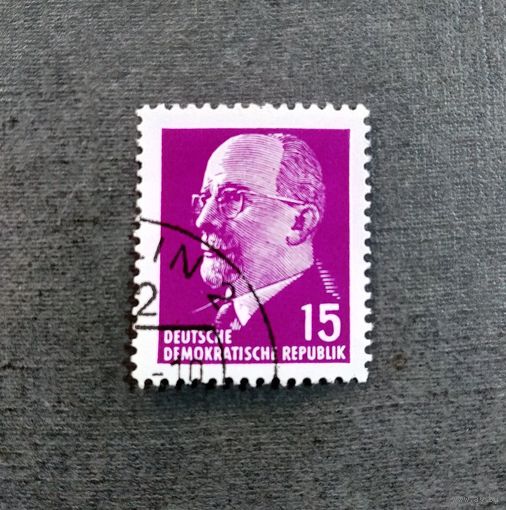 Марка ГДР 1961 год  Вальтер Ульбрихт