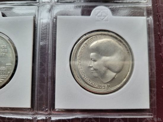 10 евро 2002 Нидерланды Королевская свадьба! Серебро 17,8 грамма 925 пробы 0,529 унции! ВОЗМОЖЕН ОБМЕН!