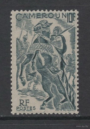Французский Камерун 1946 Всадник Mi#285