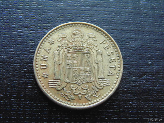 Испания 1 песета 1975 г.