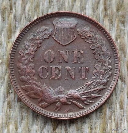 США 1 цент 1888 года. Индеец. Предложи свою цену или обмен!