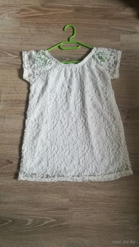 Нарядная гипюровая туника, 6 лет
