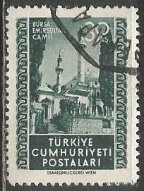 Турция. Эмир Султан мечеть в Бурсе. 1952г. Mi#1326.