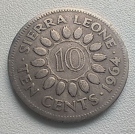 Сьерра-Леоне 10 Центов, 1964  5-12-1