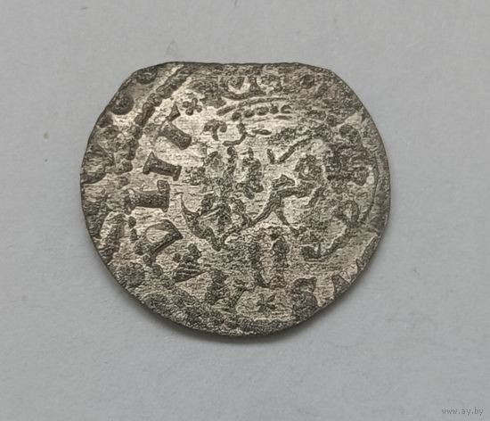 Солiд и Ваза! 1619 Сигизмунд III, Вильно. Крестики у короны на реверсе - Очень редкий