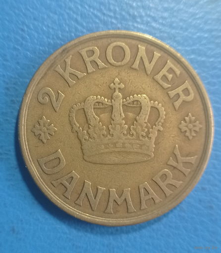 Дания 2 кроны 1925 год