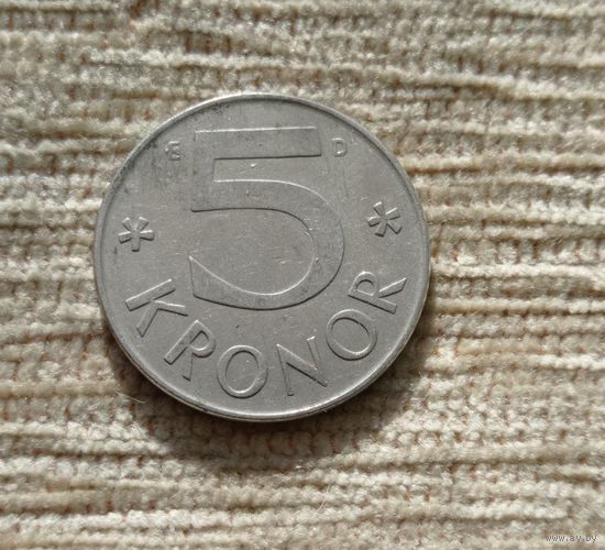 Werty71 Швеция 5 крон 1987