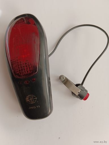 Сигнал велосипедный с подсветкой (черный, LED, 8 мелодий, АА*2)