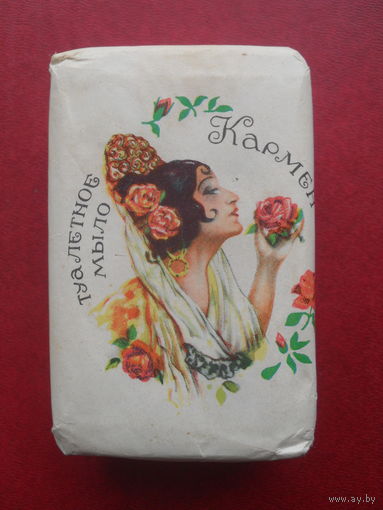 Мыло туалетное "КАРМЕН".