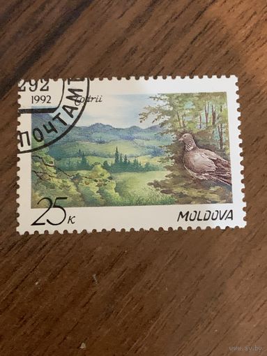 Молдова 1992. Заповедники. Марка из серии
