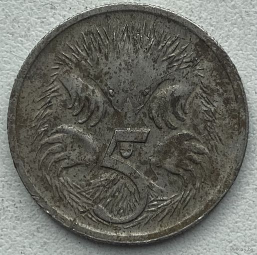 Австралия 5 центов 1988 г.