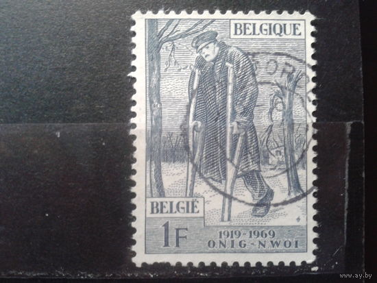 Бельгия 1969 Инвалид 1 мировой войны - 50 лет