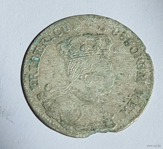 Шестигрошовик 1757 год