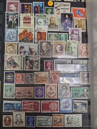 Лот гашенных марок мира 5