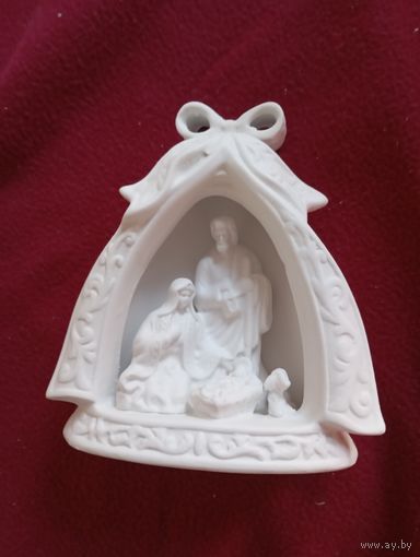 Вертеп / рождественская сцена со святым семейством