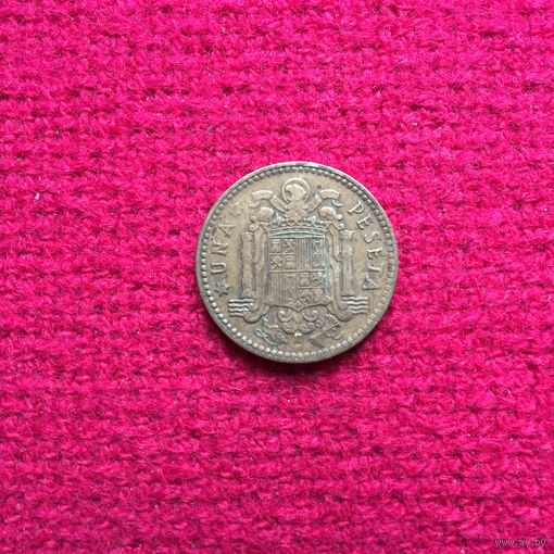 Испания 1 песета 1953 г.