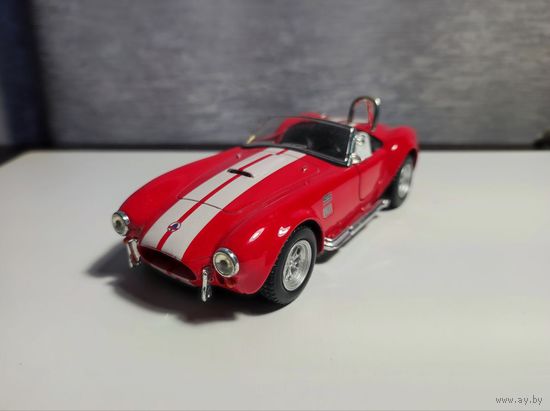 Shelby Cobra 1965 427 S/С 1:34 Kinsmart машинка металлическая модель автомобиля коллекционная шелби кобра