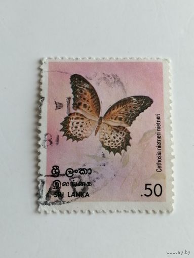 Шри Ланка 1978. Бабочки