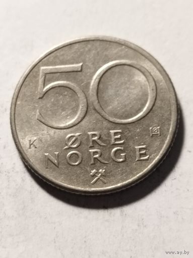 Норвегия 50 оре 1983