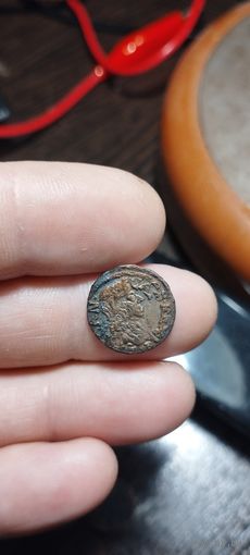 Солид 1661 Ян Казимир 2 польский герб детализация залипуха