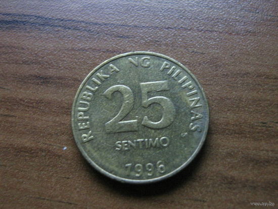 Филиппины 25 сентимо 1996