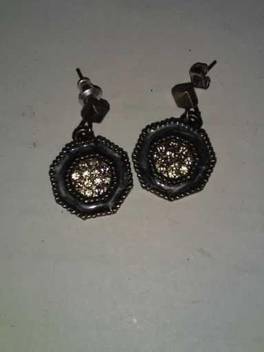 Серьги с рубля