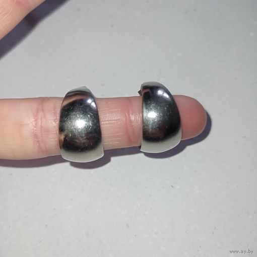 Серьги колечки