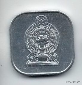 ДЕМОКРАТИЧЕСКАЯ СОЦИАЛИСТИЧЕСКАЯ РЕСПУБЛИКА ШРИ ЛАНКА 5 ЦЕНТОВ 1991