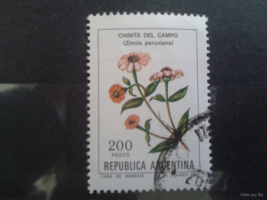 Аргентина 1982 Цветы 200 песо