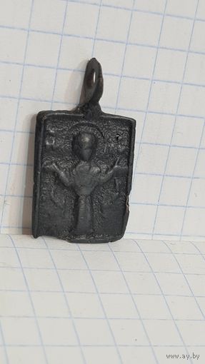ИКОНА ОБРАЗОК ПОКРОВА ПР. БОГОРОДИЦЫ СТАРИННАЯ  НАТЕЛЬНАЯ