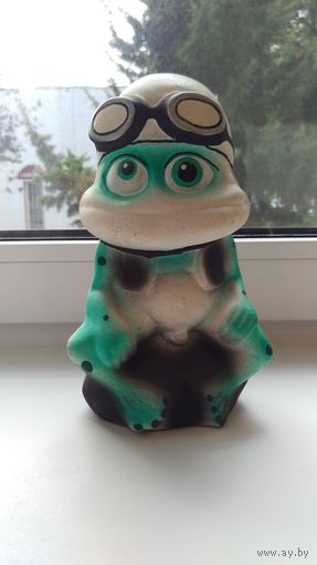 Редкая статуэтка-копилка из 2000-х Crazy Frog-безумный лягушонок