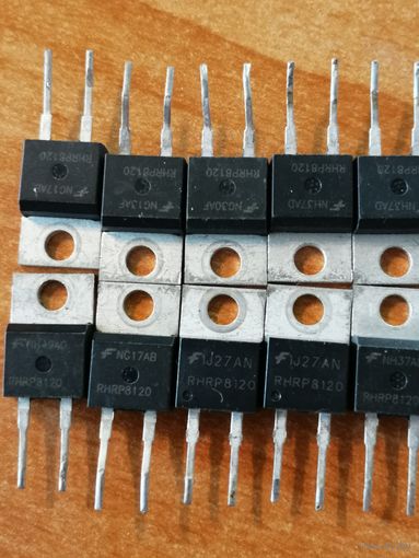 Диод -- RHRP 8120 --  все рабочие, в ТУ, 10 шт.