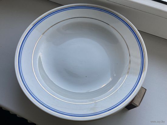 Три глубоких  тарелки  MADE IN D.P.R.K. БУ (одним лотом)