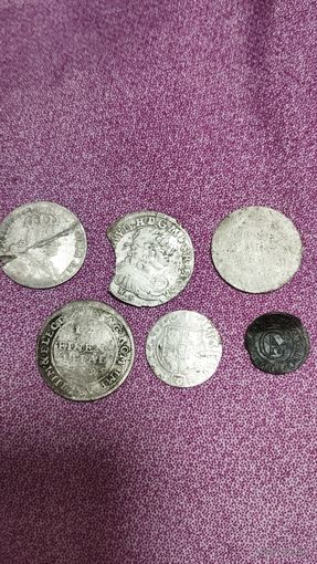 Набор монеток разных