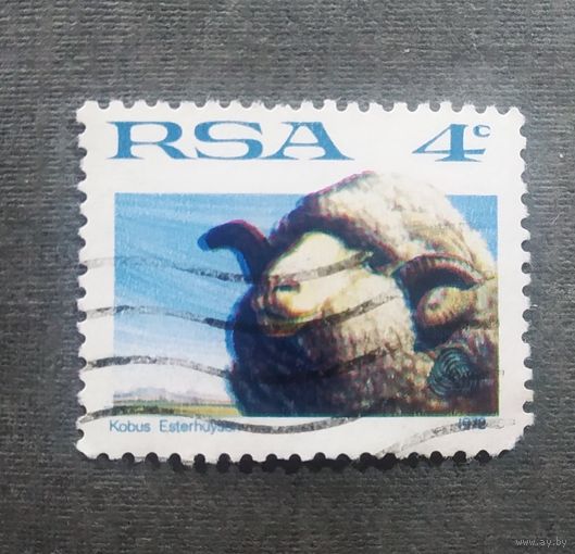Марка ЮАР 1972 Фауна