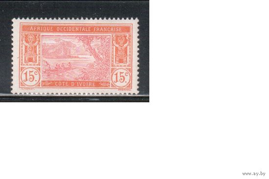 Кот-Дивуар-1917,(Мих.45)  * , Французские колонии, Стандарт,