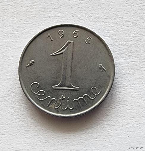 Франция 1 сантим, 1965