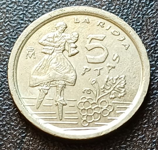 Испания 5 песет, 1996 Риоха    ( 1-4-1 )
