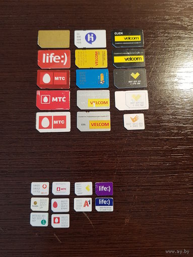 Коллекция SIM карт