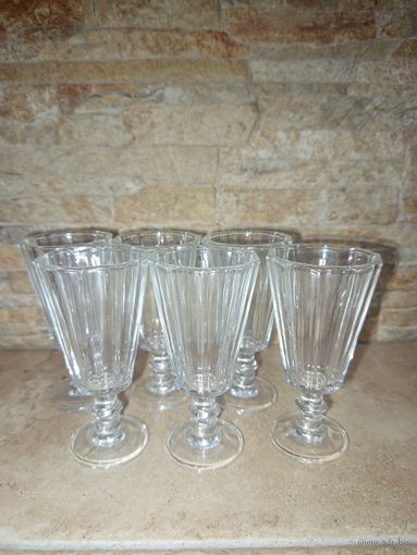 Лафитник граненый рюмка 50 мл 6 штук