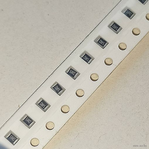 0805. 51 Ом ((цена за 50 штук)) 1% 51Ом. Резисторы смд. smd 2012