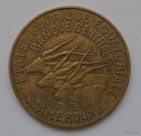 Камерун 10 франков 1965 года
