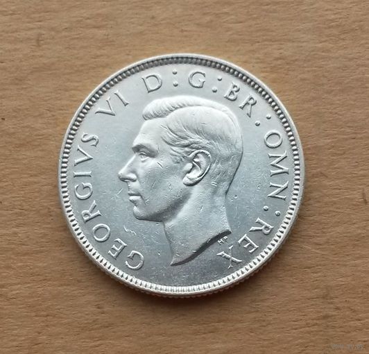 Великобритания, 2 шиллинга 1944 г., серебро 0.500, Георг VI (1936-1952)